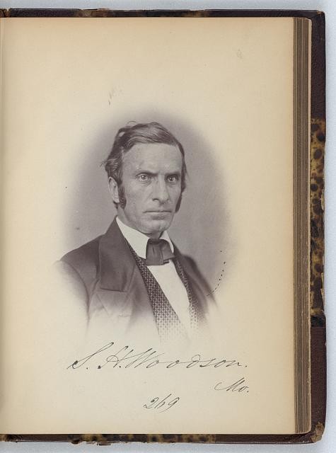 Photo:Samuel H. Woodson Missouri 1859 35th Congress half-length portrait