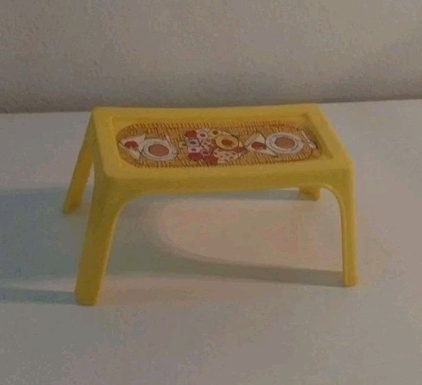 Strawberry Shortcake Yellow Table Gazebo Garden~Replacement Part~VTG 1982~Kenner
