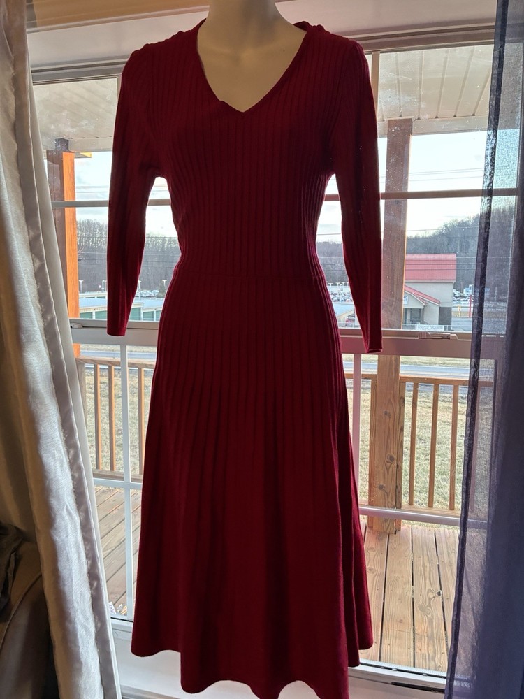 Women's Red Dress Size s Cato