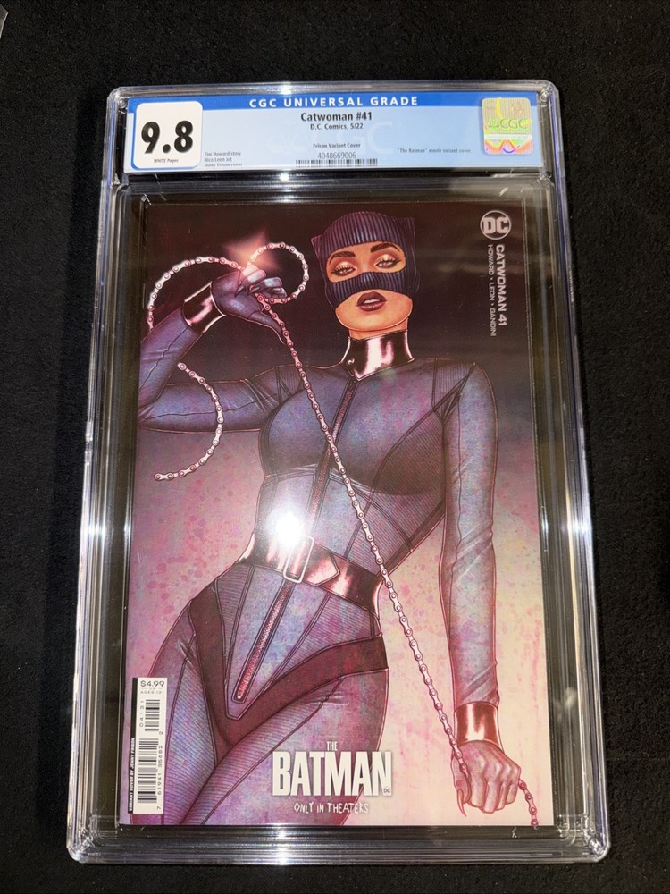 Catwoman #41 5/22 Frison Variant CGC 9.8 TheBatman Movie Variant