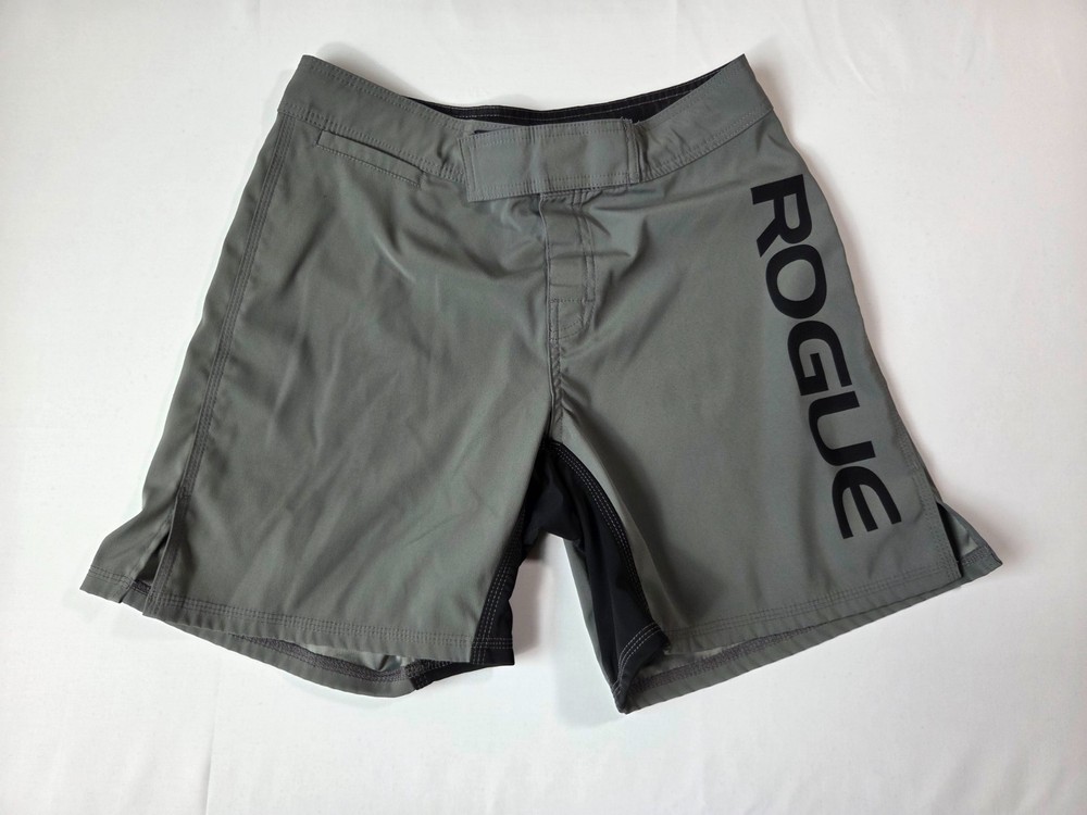 Rogue Mens Training Shorts Gray Gym Workout CrossFit Size 32
