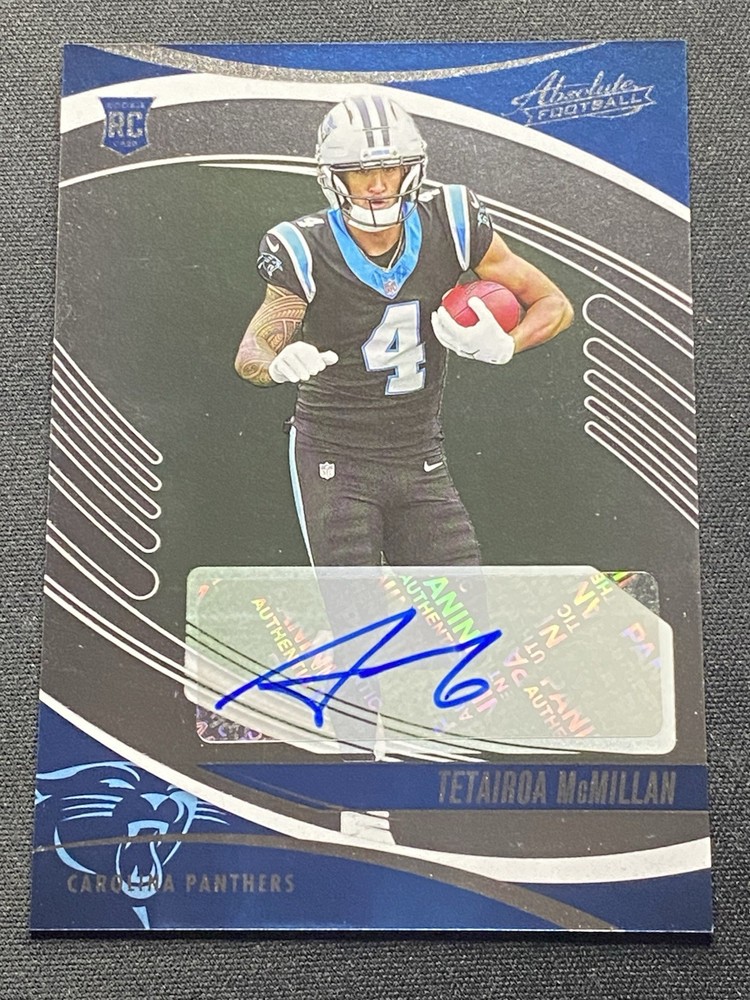 2025 Panini Absolute Tetairoa McMillan Auto Rookie RC Autograph #183 Panthers