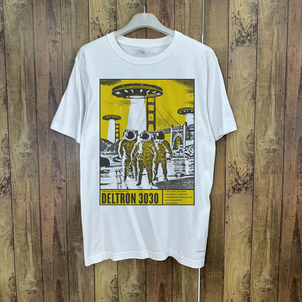 Rare Deltron 3030 Poster Tour Gift For Fan S to 5XL T-shirt QA839