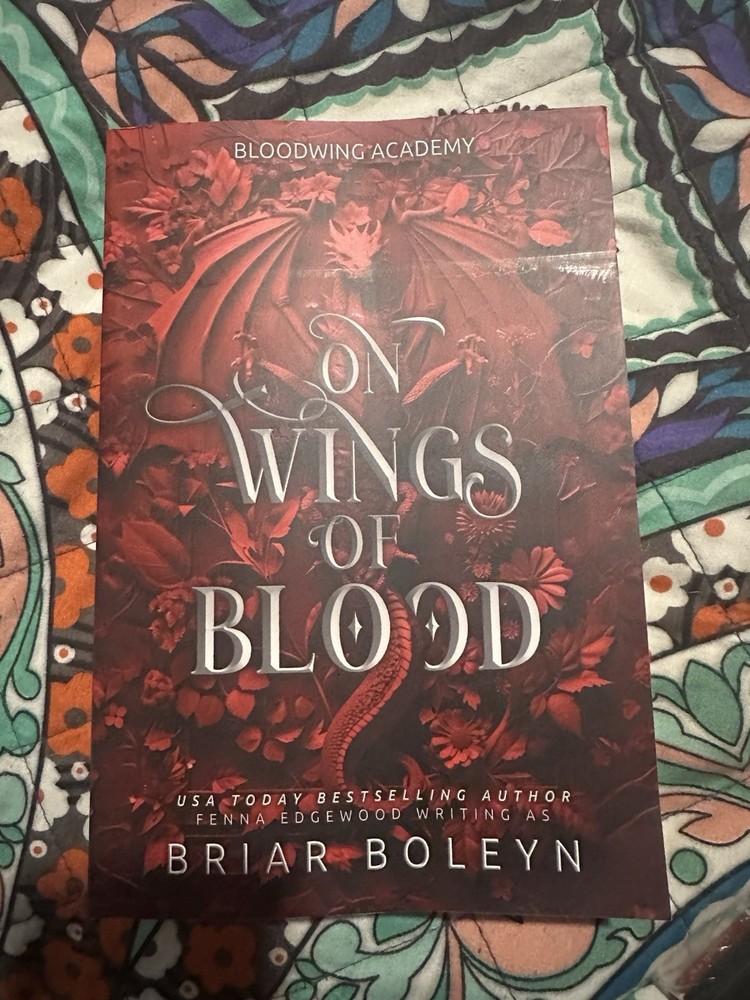 On Wings of Blood (Bloodwing Academy 1) by Briar Boleyn  Paperback