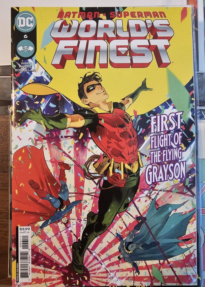 Batman Superman World's Finest 6 (2022) Dan Mora cover HTF