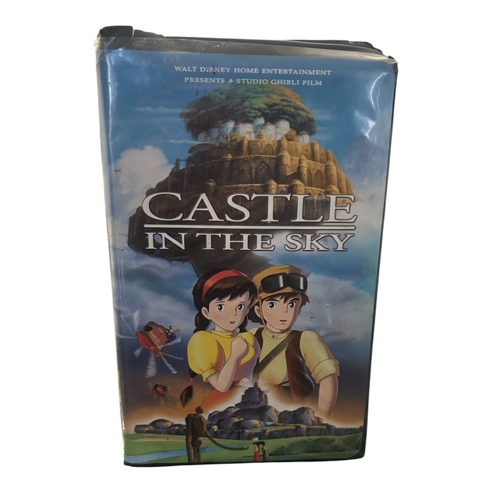 Castle In The Sky VHS Disney Home entrtainment Presents, Studio GHIBLI 1986