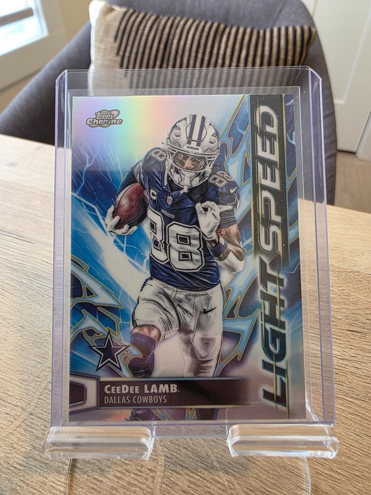 2025 Topps Cosmic Chrome Football Light Speed CEEDEE LAMB #LS-24