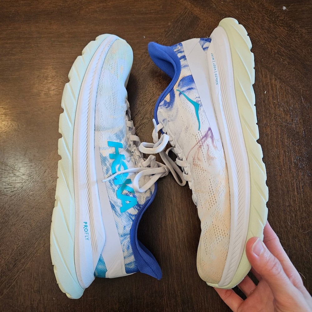 Hoka Womens Mach 4 Running Shoes Size 9.5B Together Pack Sneaker