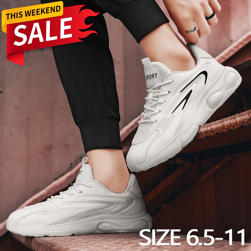 Men's Fashion Sneakers Non-Slip Walking Sports Shoes Breathable Running Shoes US