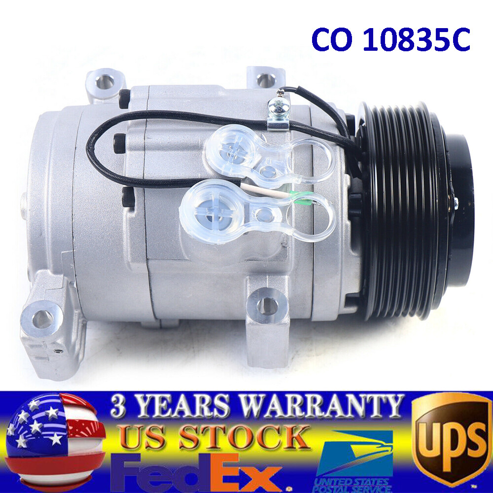 AC A/C Compressor With Clutch CO 10835C Fit 2005-2015 Toyota Tacoma 2.7L / 4.0L