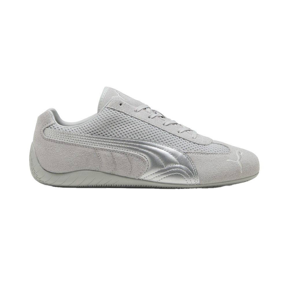 PUMA Speedcat Premium Lace Up  Womens Grey Sneakers Casual Shoes 40535502
