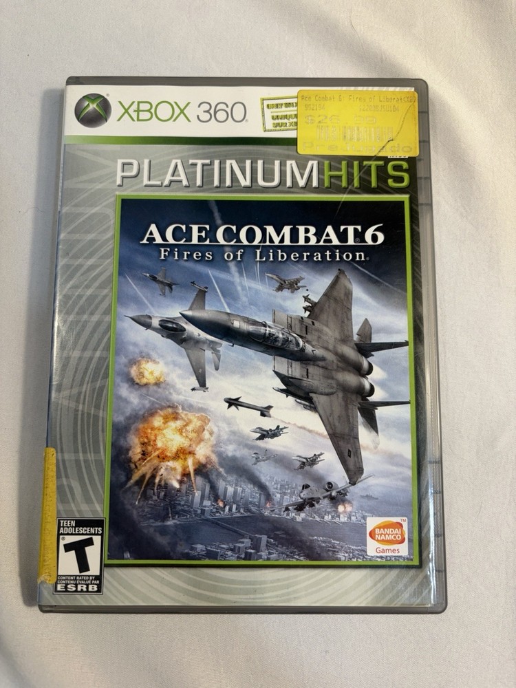 Ace Combat 6: Fires of Liberation (Microsoft Xbox 360, 2007) CIB-image
