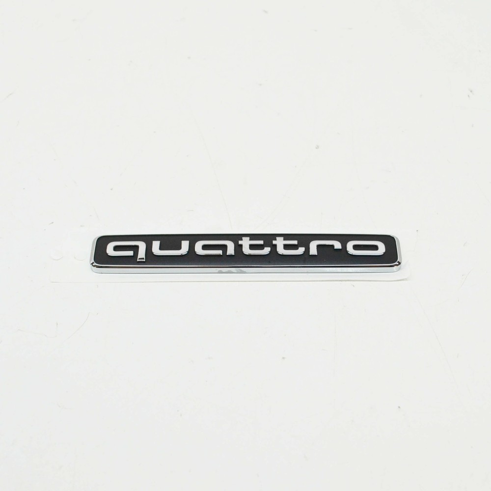NEW AUDI A3 8V REAR 'QUATTRO' INSCRIPTION 4G08537372ZZ ORIGINAL