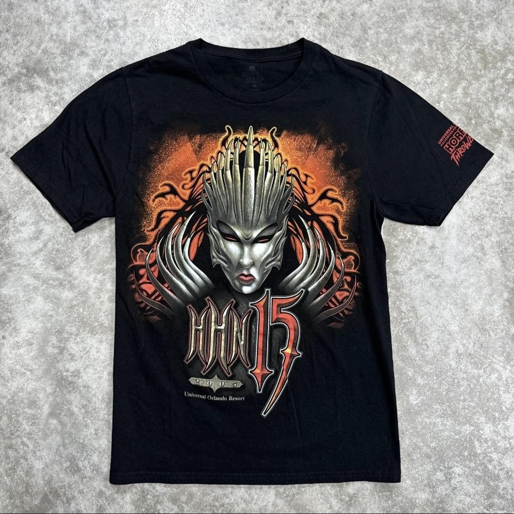 Vintage Halloween Horror Nights Shirt Mens XS Universal Orlando 2015