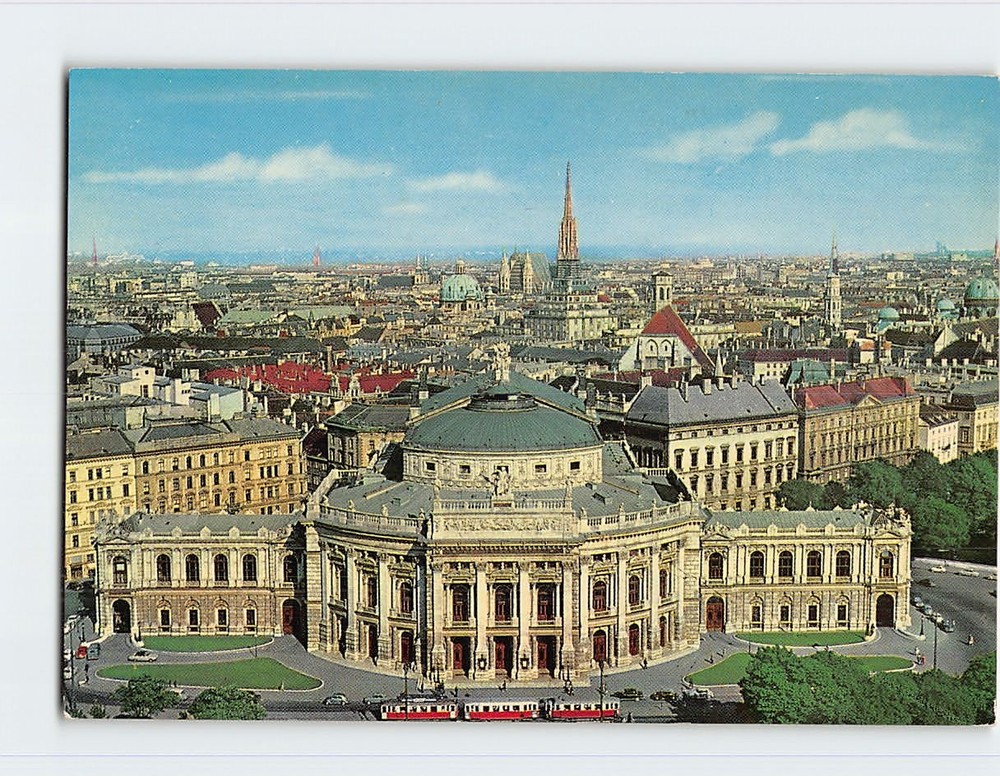 Postcard The Old Imperial Theatre Vienna Austria