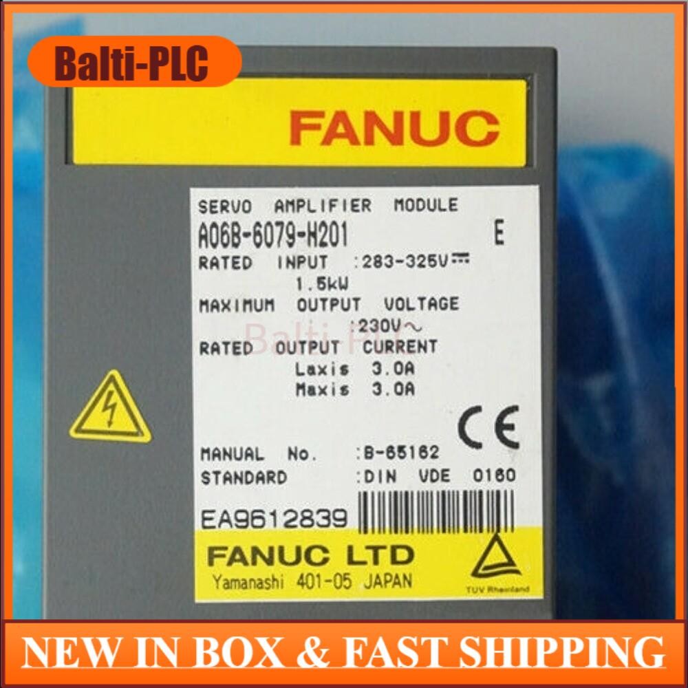 1PC FANUC A06B-6079-H201 Servo Drive A06B6079H201 New In Box Expendited Shipping