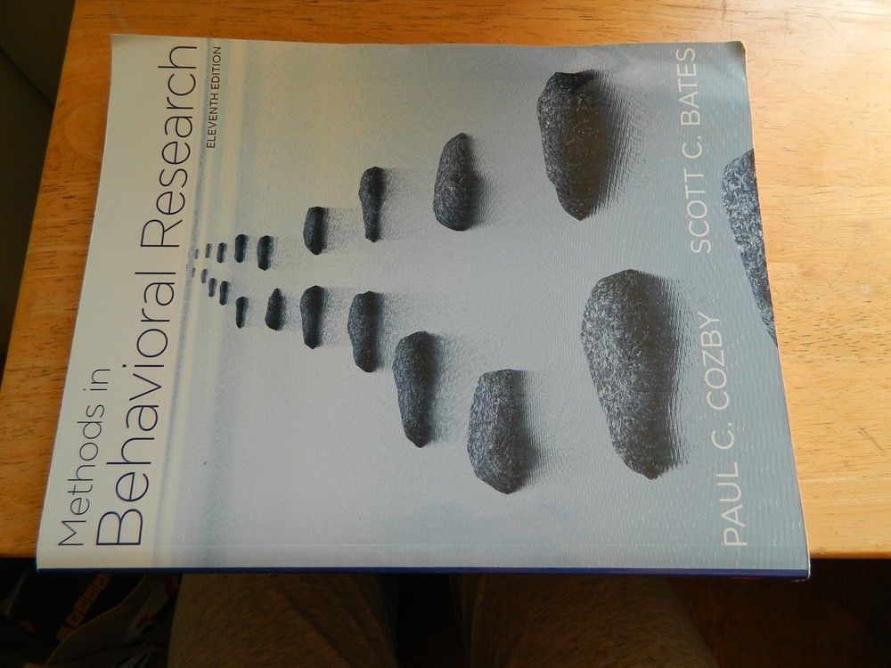 Methods in Behavioral Research