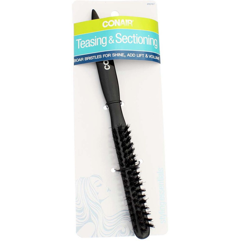 3 Pack Conair Teasing Brush 1.5 oz