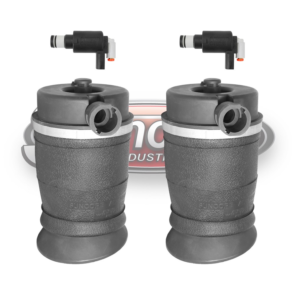 97-02 Ford Expedition 4WD Rear Air Ride Suspension Air Springs & Solenoids Kit