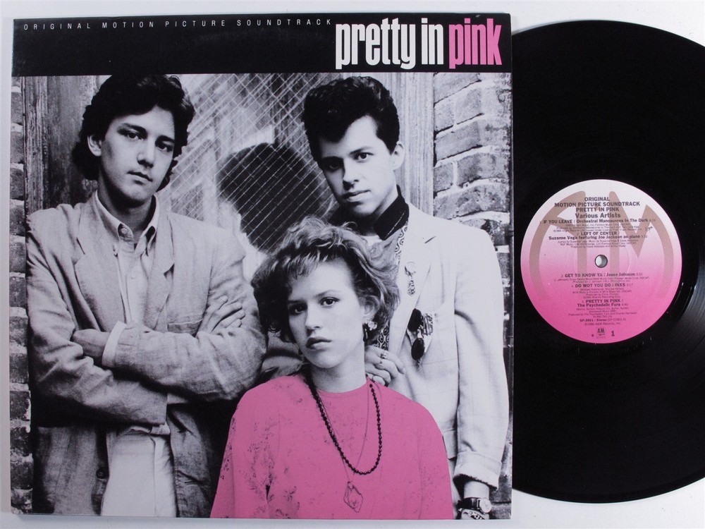 PRETTY IN PINK OST Various Artists A&M LP VG+ c