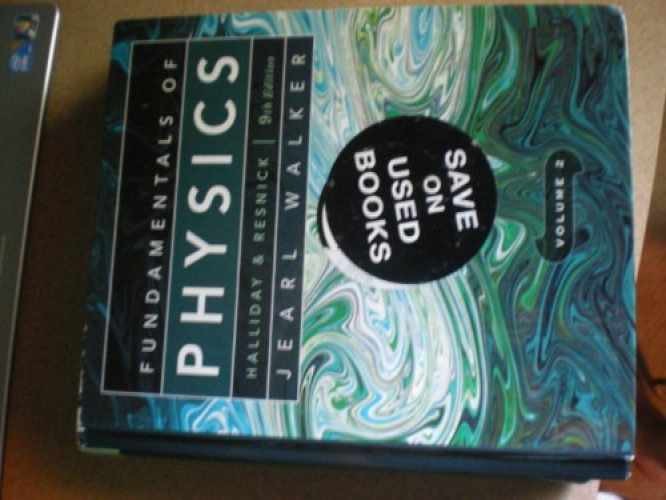 Fundamentals of Physics, - Hardcover, by Halliday David; Resnick - Acceptable