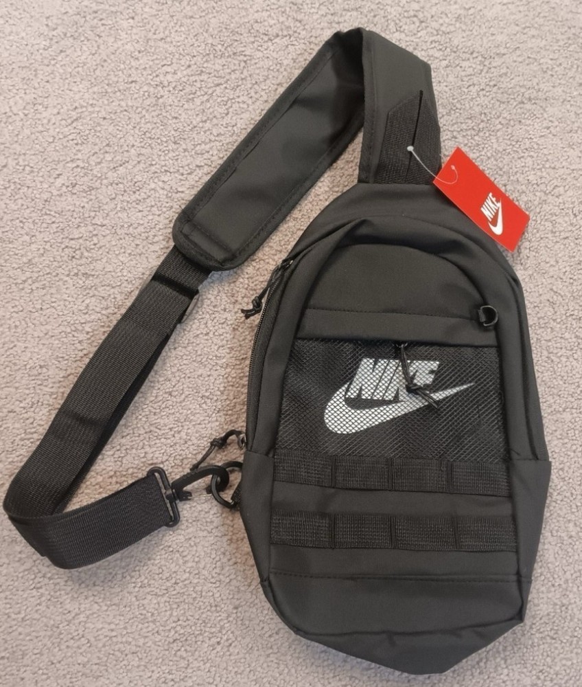 Nike Sling Bag Crossbody Chest Backpack 10x15 Black NWT Unisex