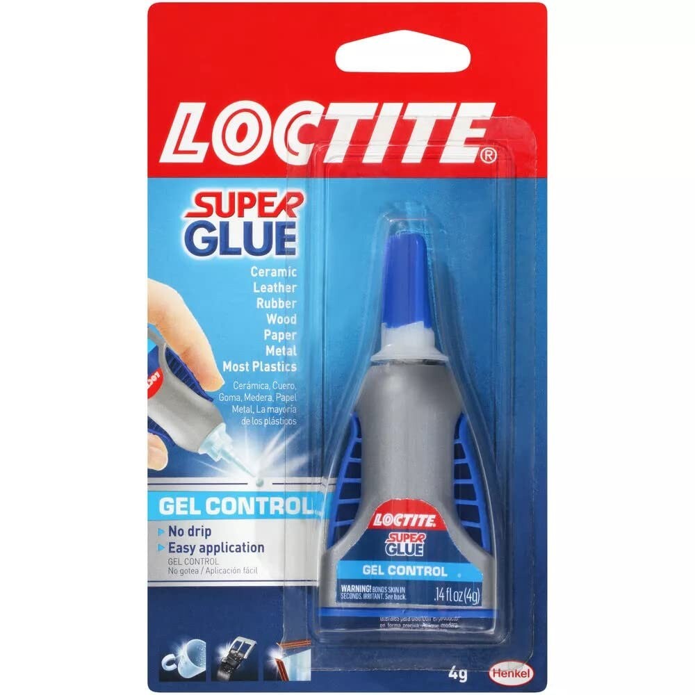 Loctite Super Glue Ultra Gel Control, 0.14 Fl Oz, 1, Bottle