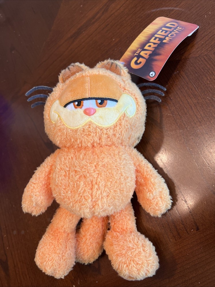 Garfield Plush 8” 2023 The Garfield Movie Collectible Classic Cat Stuffed Animal