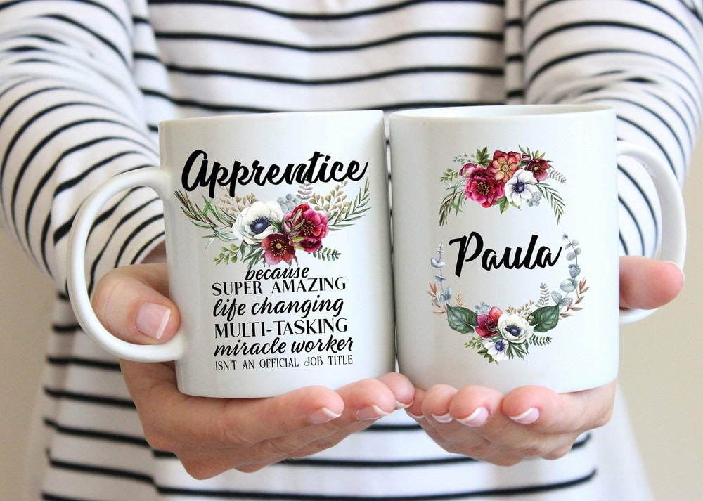 Personalized Apprentice Gift For Women L Coworker Gifts L Thank You Appreciation