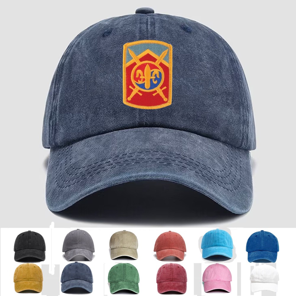 Custom Embroidered Hat 501st Sustainment Brigade, Veteran Cap, Trucker Hat, Gift