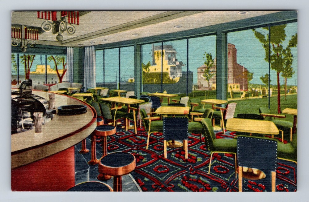 Sault Ste Marie MI-Michigan, Hotel Ojibway, Vintage Postcard
