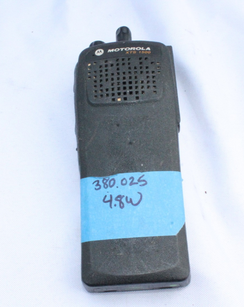 Motorola Xts1500 Uhf R1 380-470Mhz Digital 2 Way Radio P25 H66Qdc9Pw5Bn