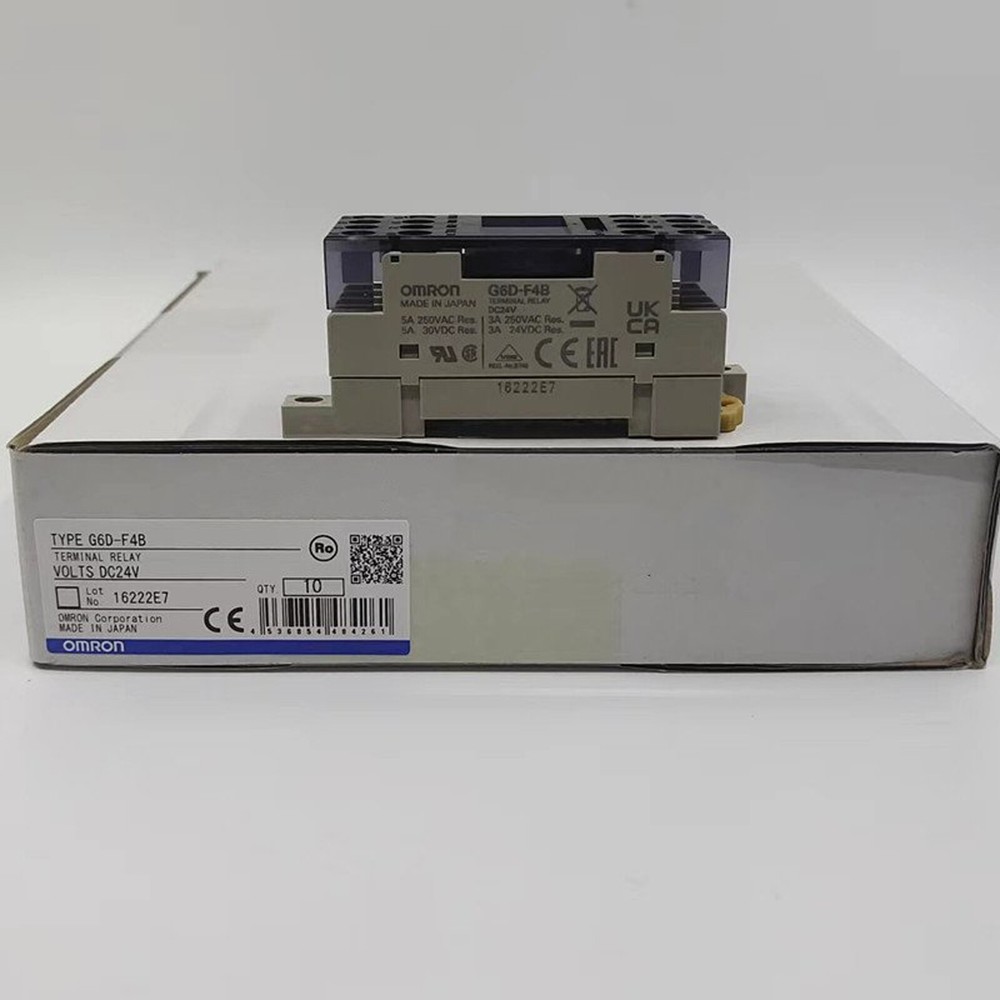 NEW TERMINAL RELAY MODULE 10HP/BOX G6D-F4B DC24V SPOT STOCK *cm