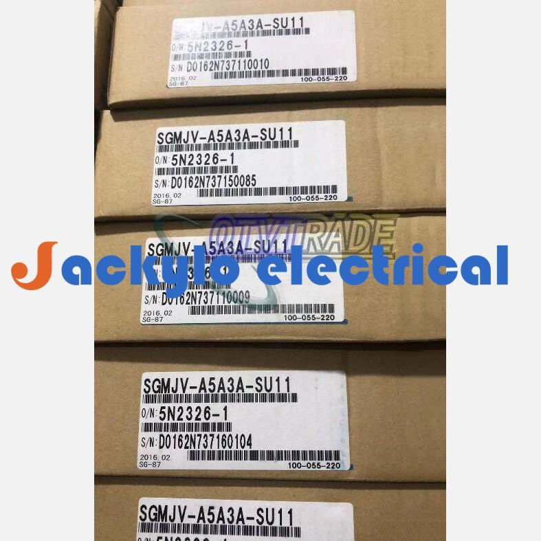 New 1PC SGMJV-A5A3A-SU11 YASKAWA AC SERVO Motor SGMJVA5A3ASU11
