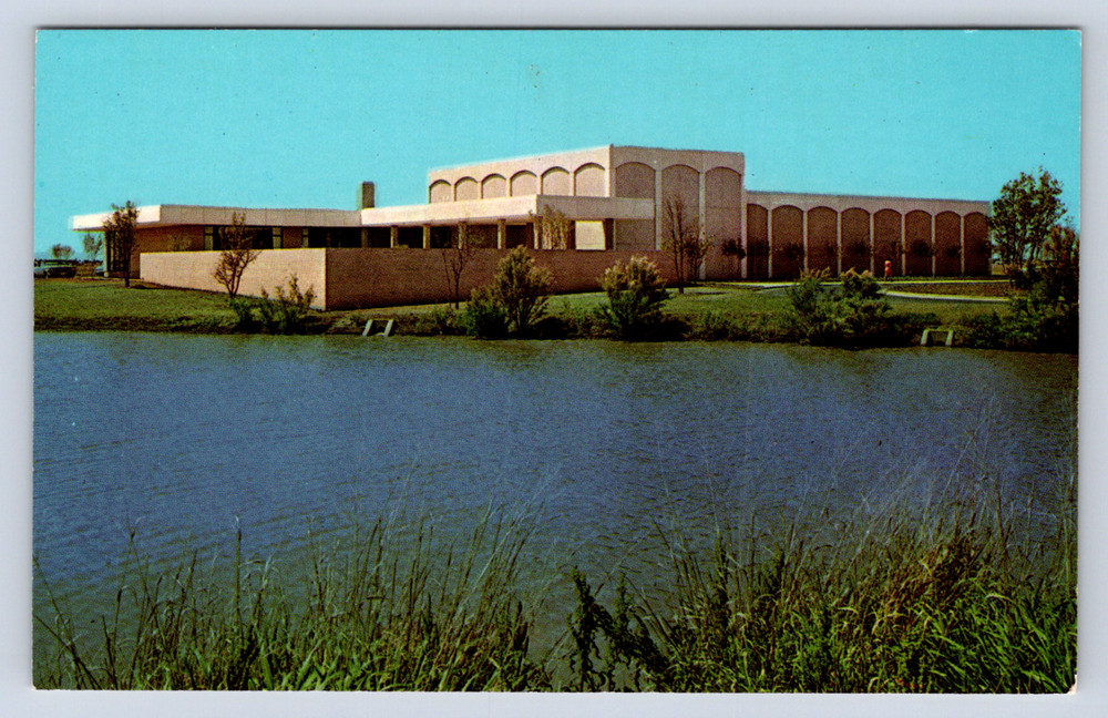 Vintage Postcard Museum Art Center Midwestern State University Wichita Falls