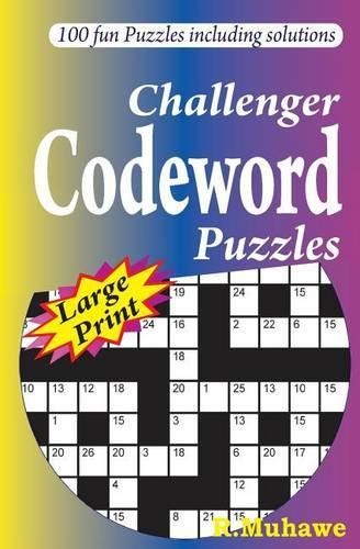 R Muhawe Challenger Codeword Puzzles (Paperback) Challenger Codeword PuzzlesAnother great item from Rarewaves USA | Free delivery!