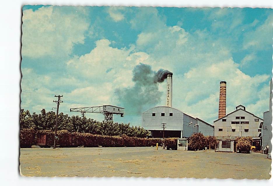 Postcard Sugar Mill Arecibo Puerto Rico USA