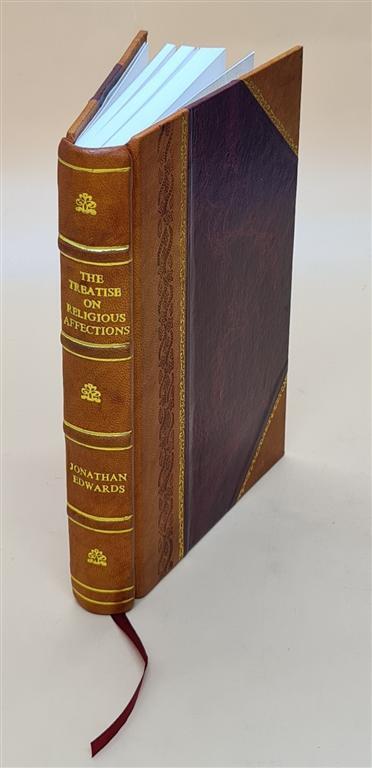 Vintage 1821 Leather Bound Treatise On Religious Affections