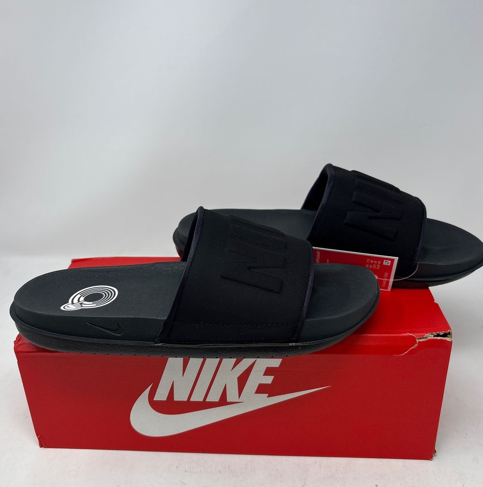 Nike Women Offcourt Slides in Black - Size 10