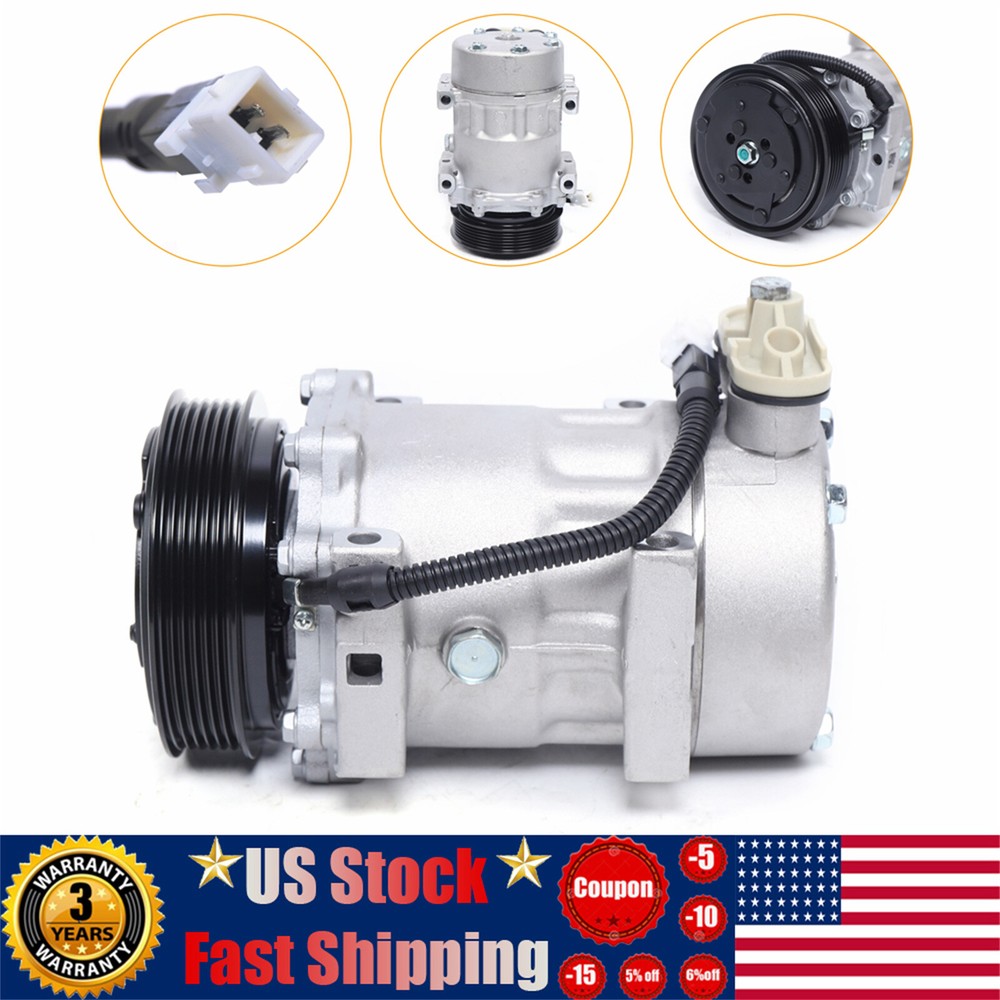 Jeep Cherokee Dodge Dakota AC Air Conditioner Compressor with Clutch Assembly  
