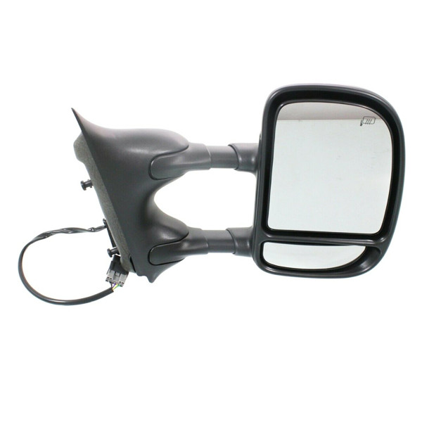 For 01-05 Excursion Telescopic Camper Tow Mirror Power Heated Black Right Side Q