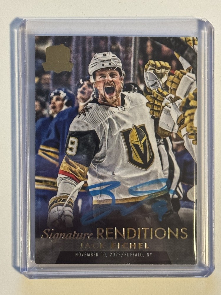 2024-25 24-25 Upper Deck The Cup #SR-JE Signature Renditions JACK EICHEL Update