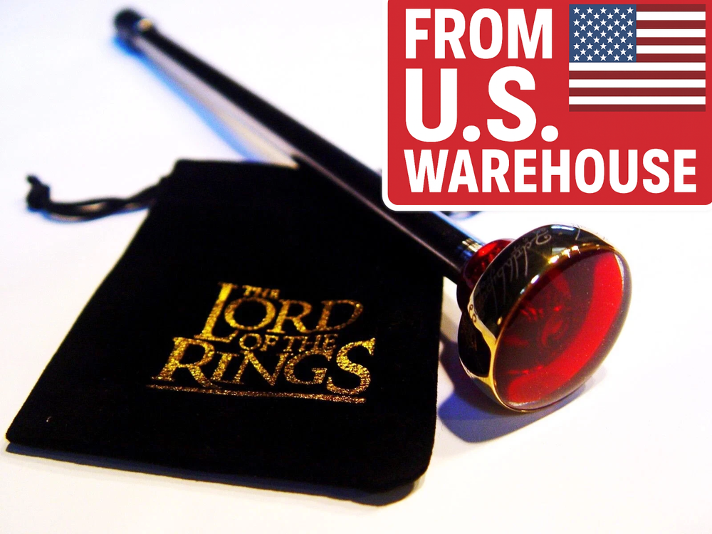 Custom Blood Red One Ring Shooter Rod Mod for LOTR Stern Pinball  