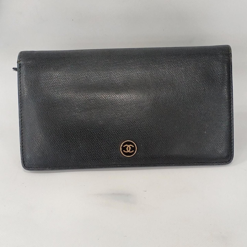 Chanel Long Wallet in Timeless Quilted Leather Design