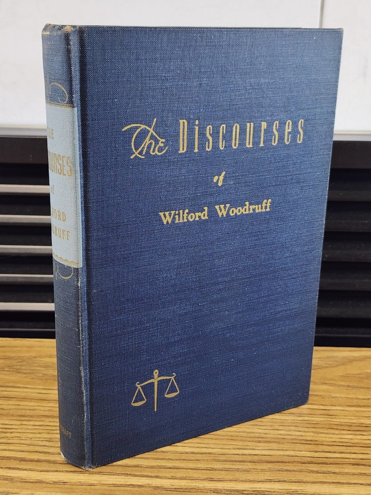 THE DISCOURSES OF WILFORD WOODRUFF G. Homer Durham 1946 HC 1st Ed Bookcraft LDS