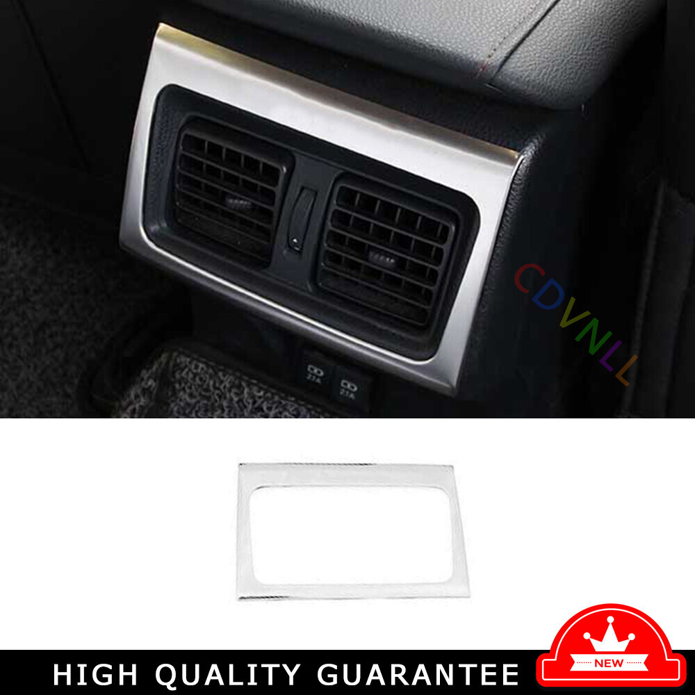 Rear Air Vent Trim Cover For Toyota Camry 2018-2022 Silver Titanium