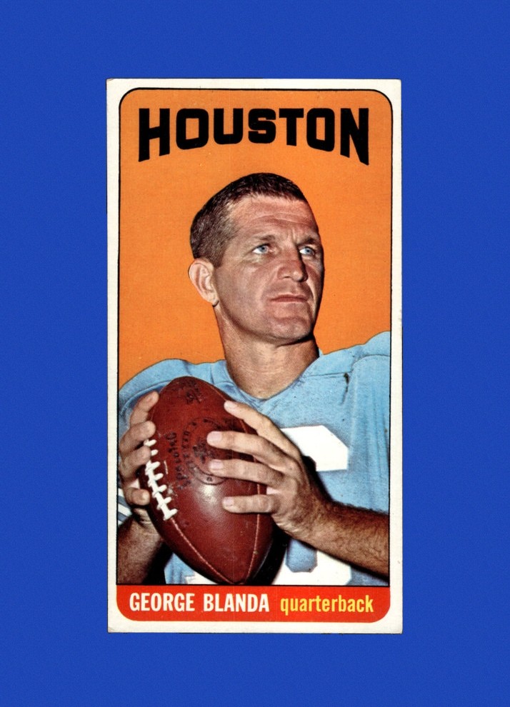 1965 Topps Set-Break # 69 George Blanda VG-VGEX *GMCARDS*Consign with Greg Morris Cards