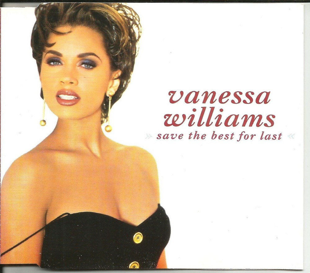 VANESSA WILLIAMS Save best last 3TRX LIMITED EUROPE CD Single SEALED USA Seller