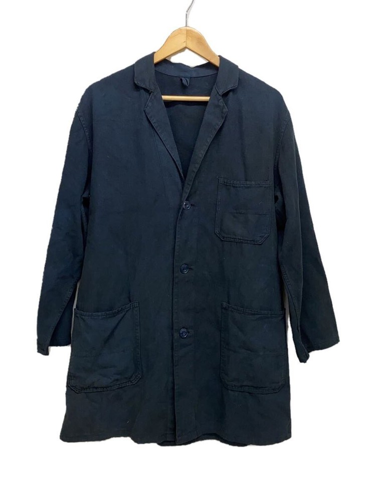 Steel Collar Coat/-/Cotton/Blk 1599
