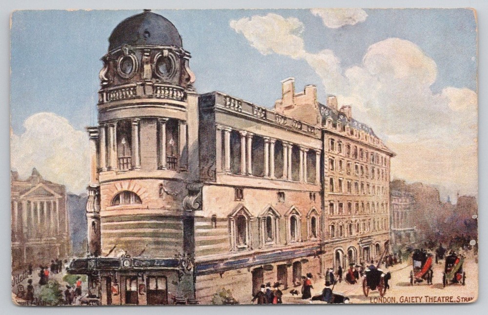 Raphael Tuck Oilette Postcard: London Gaiety Theatre, Edwardian Era